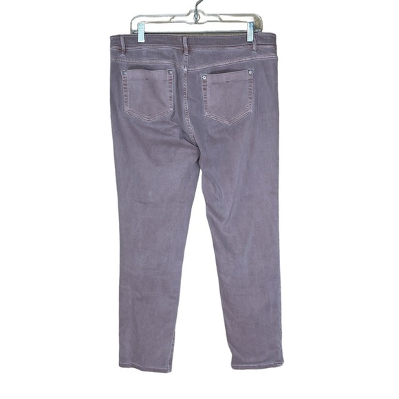 J Jill Authentic Fit Slim Ankle Size 12 Jeans, Dusty Rose - Picture 2 of 7